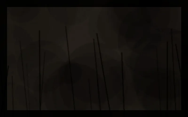 Ilustração abstrata das lanças na noite de Porongos